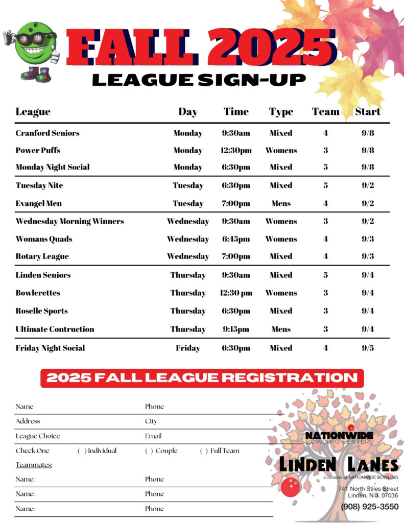 linden fall league
