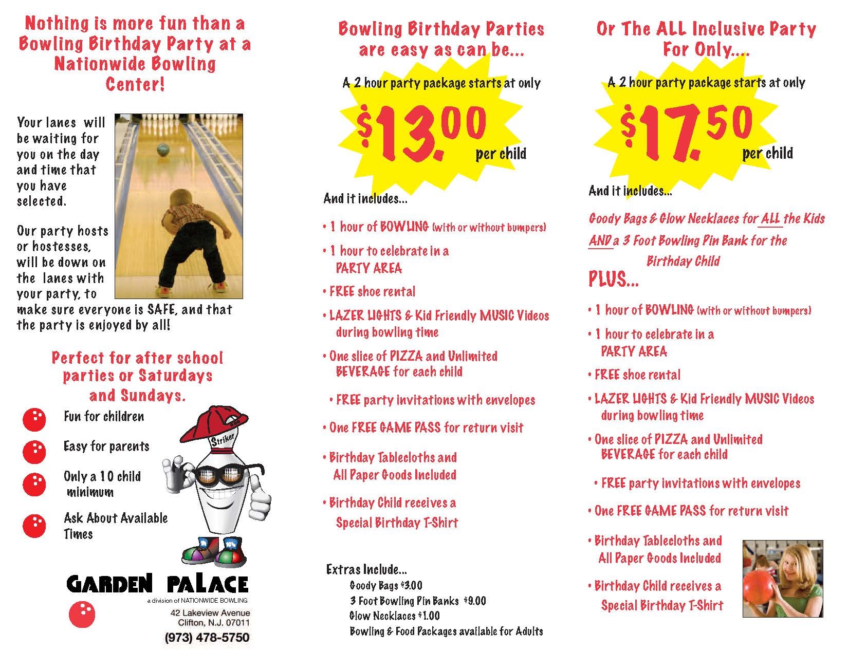 Clifton New Jersey Nationwide Bowling Centers